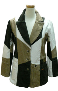 リメイクトリコロールジャケット